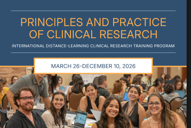 Clinical Research Training at Data4Life - official Site Center of the Harvard T.H. Chan School of Public Health’s Principles and Practice of Clinical Research (PPCR) program